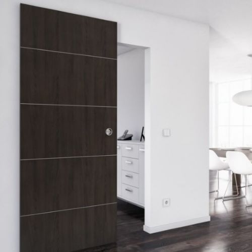 Kit carucioare si accesorii pentru usi culisante din lemn - feronerie ascunsa - imagine 3