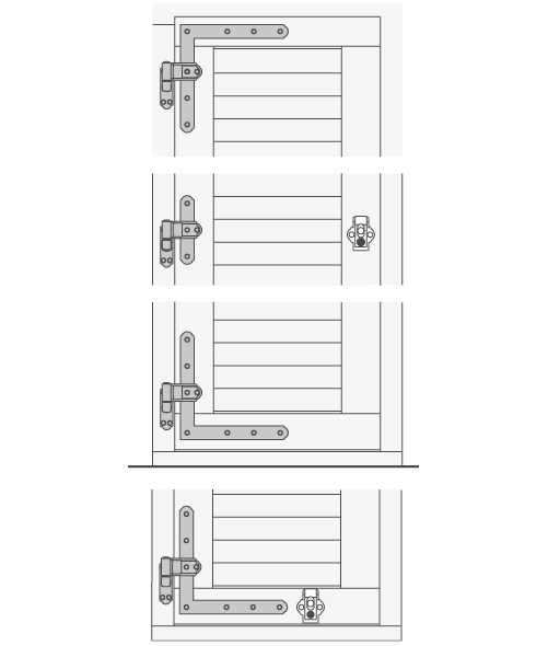 Blocator automat pentru oblon